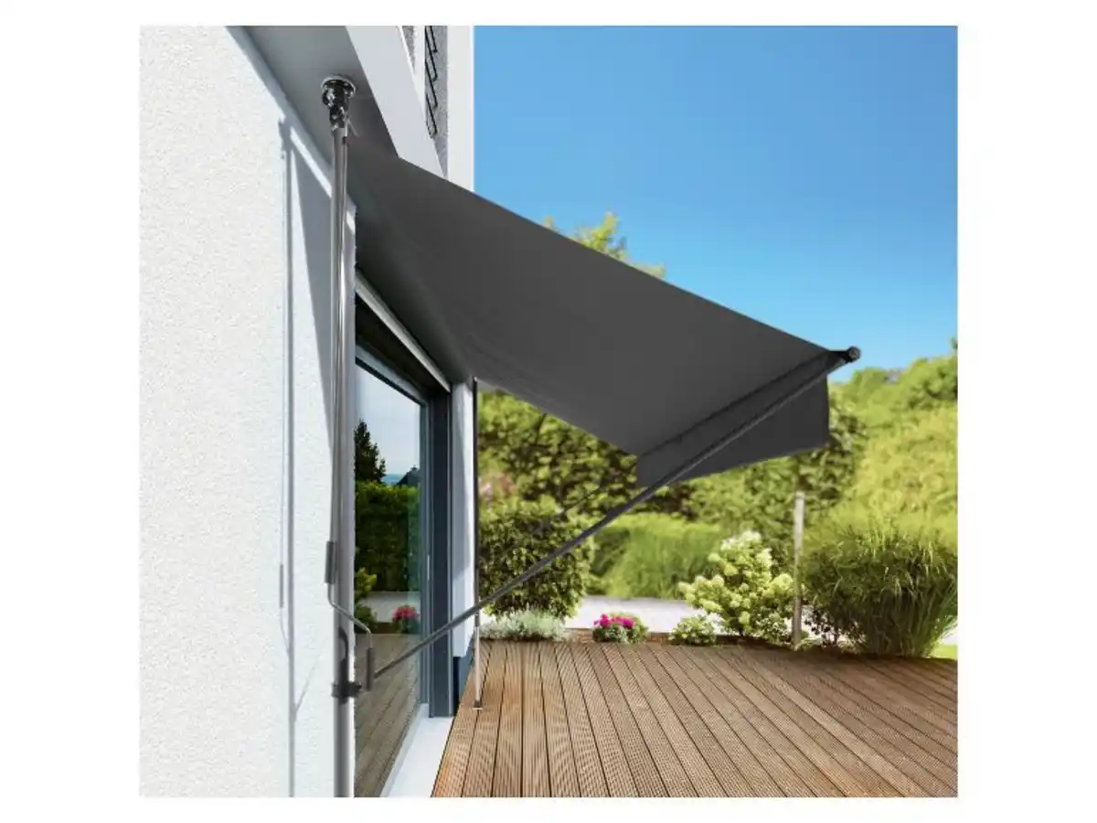 Bild 4 von LIVARNO home Klemmmarkise 300 x 150, anthrazit
