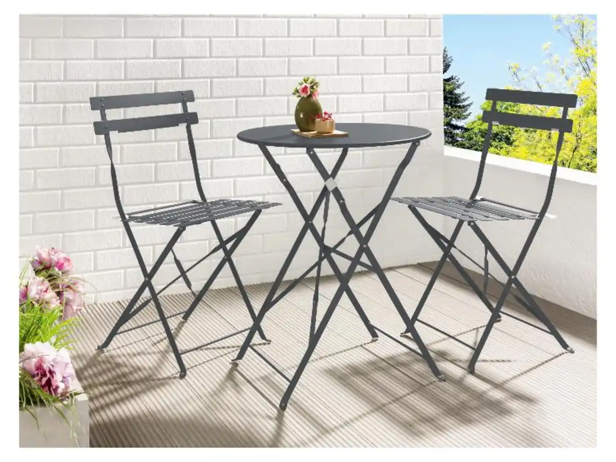 Bild 3 von LIVARNO home Bistro-Set, mit Klappfunktion