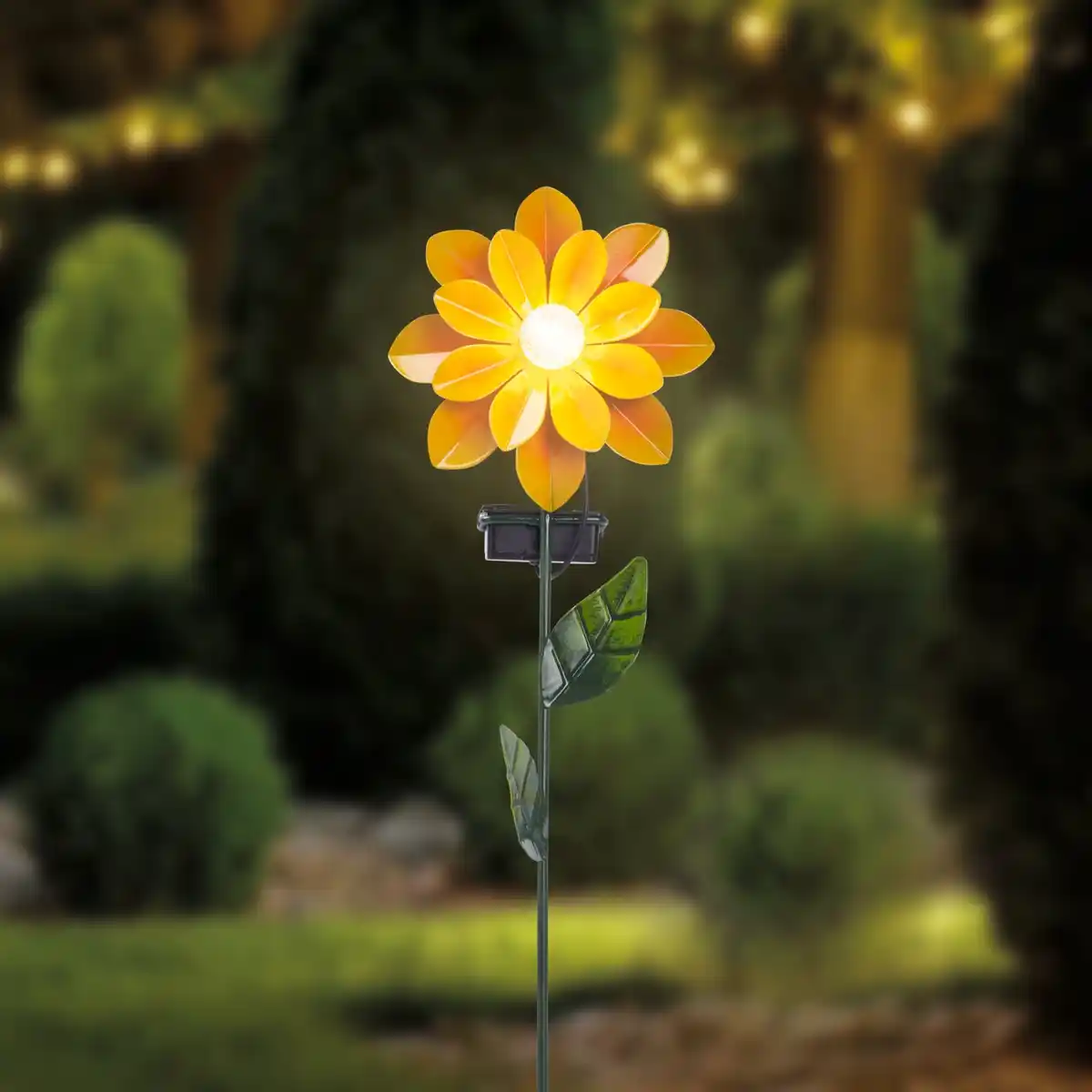 Bild 1 von Solar-Metallblume in verschiedenen Ausführungen, ca. 11x46cm