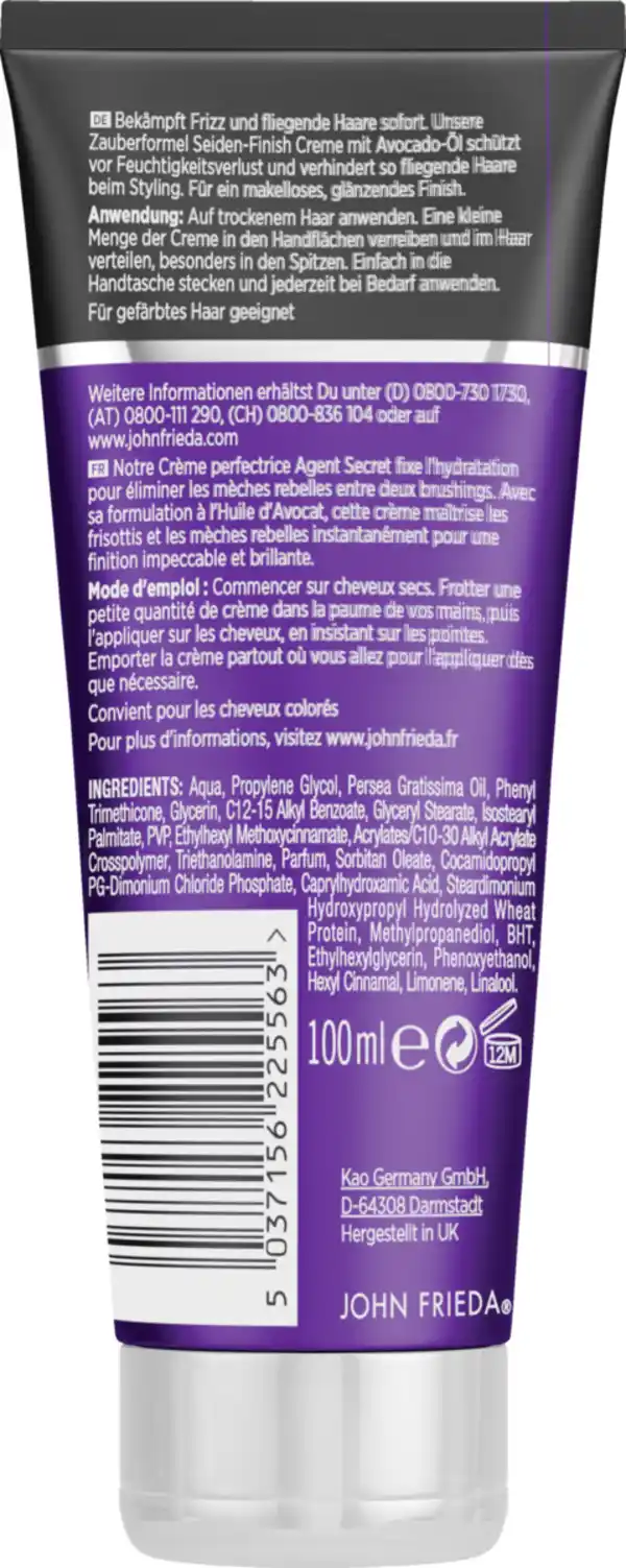 Bild 2 von JOHN FRIEDA FRIZZ ease Zauberformel Seiden-Finish Creme, 100 ml