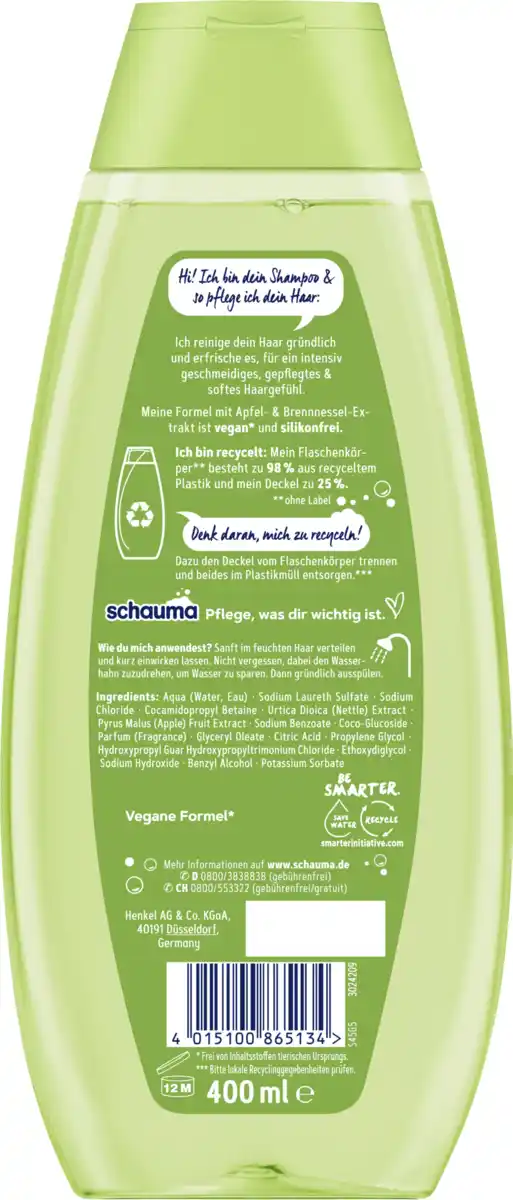 Bild 2 von Schauma Shampoo Sanfte Frische, 400 ml