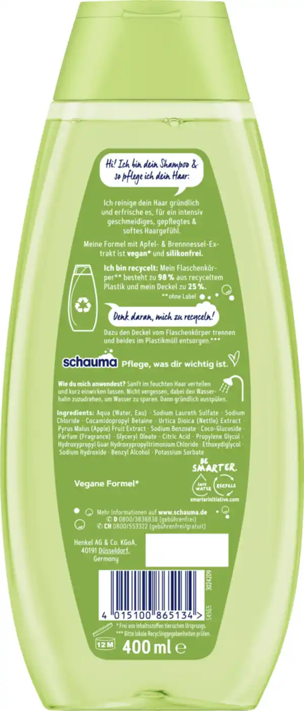 Bild 2 von Schauma Shampoo Sanfte Frische, 400 ml