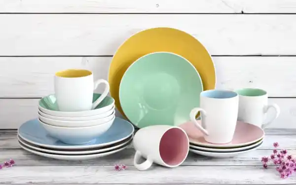 Bild 2 von Kombiservice Nice Cream, bunt, 16-teilig