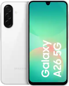 Galaxy A26 5G (128GB) Smartphone weiß