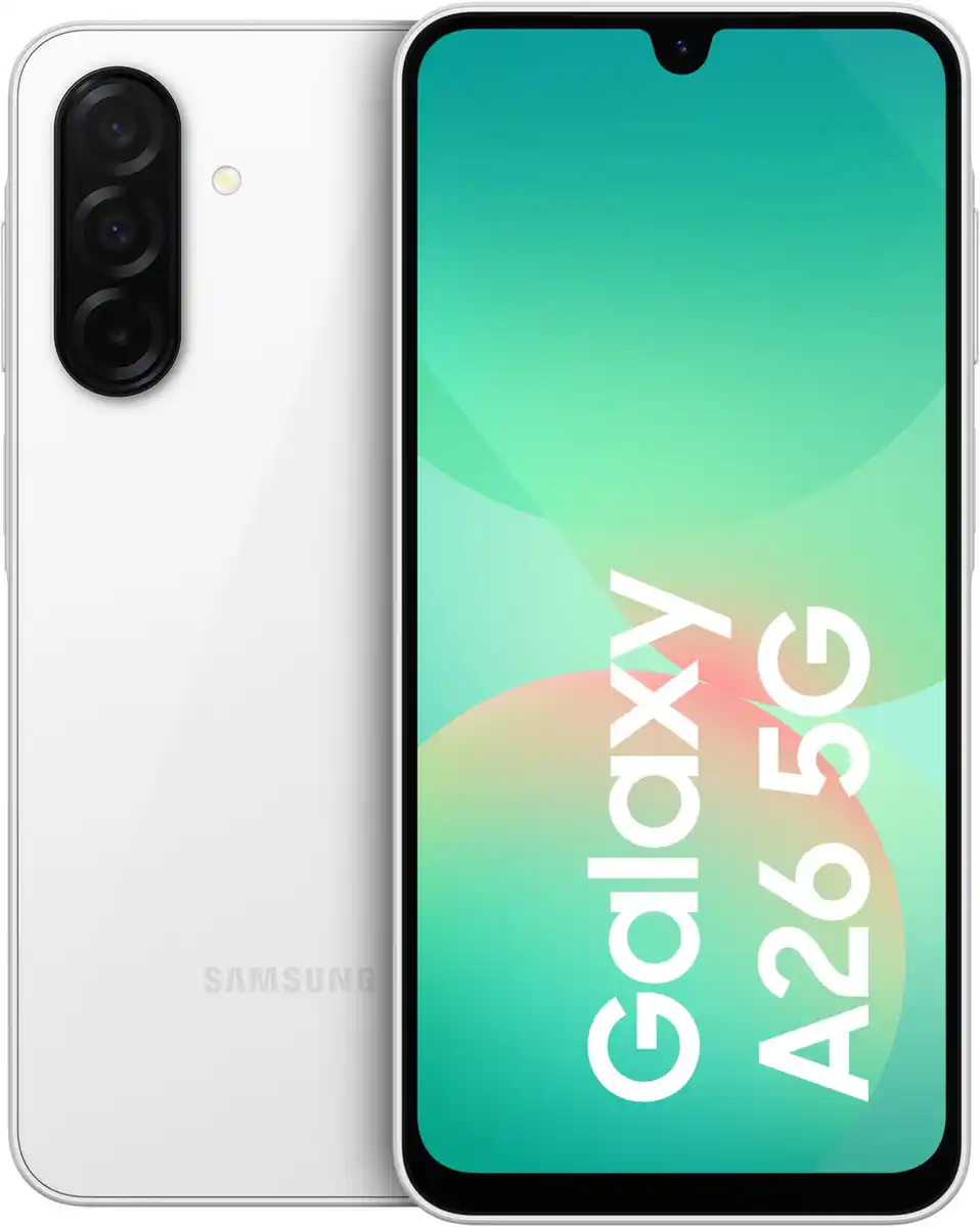 Bild 1 von Galaxy A26 5G (128GB) Smartphone weiß