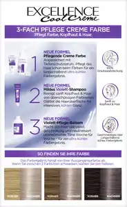 L’Oréal Paris Excellence Cool Creme 8.11 Ultra kühles Hellblond