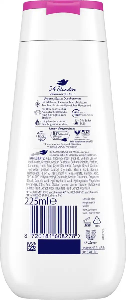 Bild 2 von Dove Pflegedusche Advanced Care Belebende Pflege, 225 ml