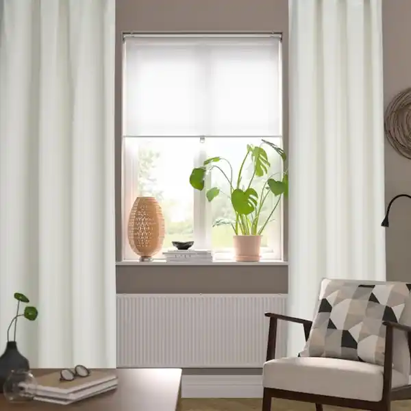 Bild 2 von SVARTHÖ Kissenbezug, beige 50x50 cm