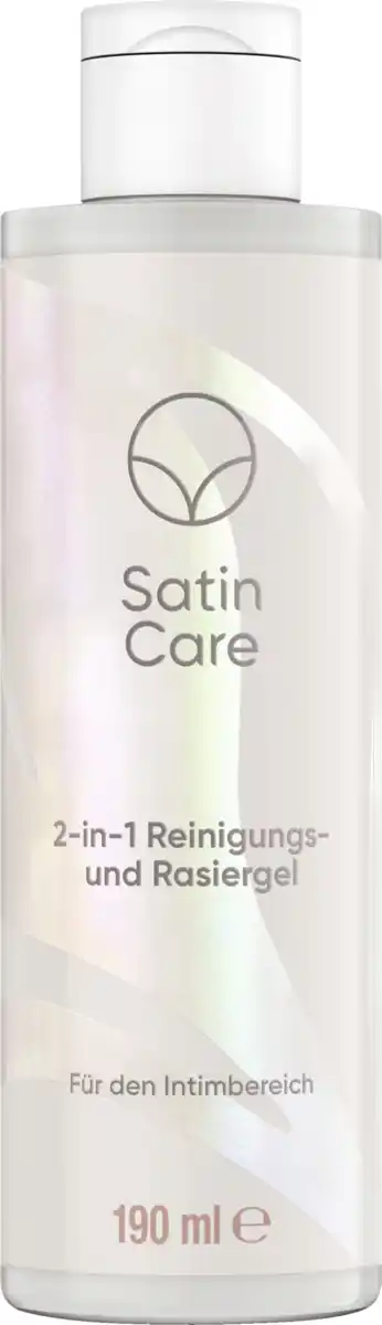 Bild 1 von Gillette Venus Satin Care 2in1 Reinigungs- & Rasiergel für den Intimbereich, 190 ml