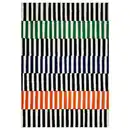 Bild 1 von VÄNDPLATS Teppich Kurzflor, bunt/Streifen 170x240 cm