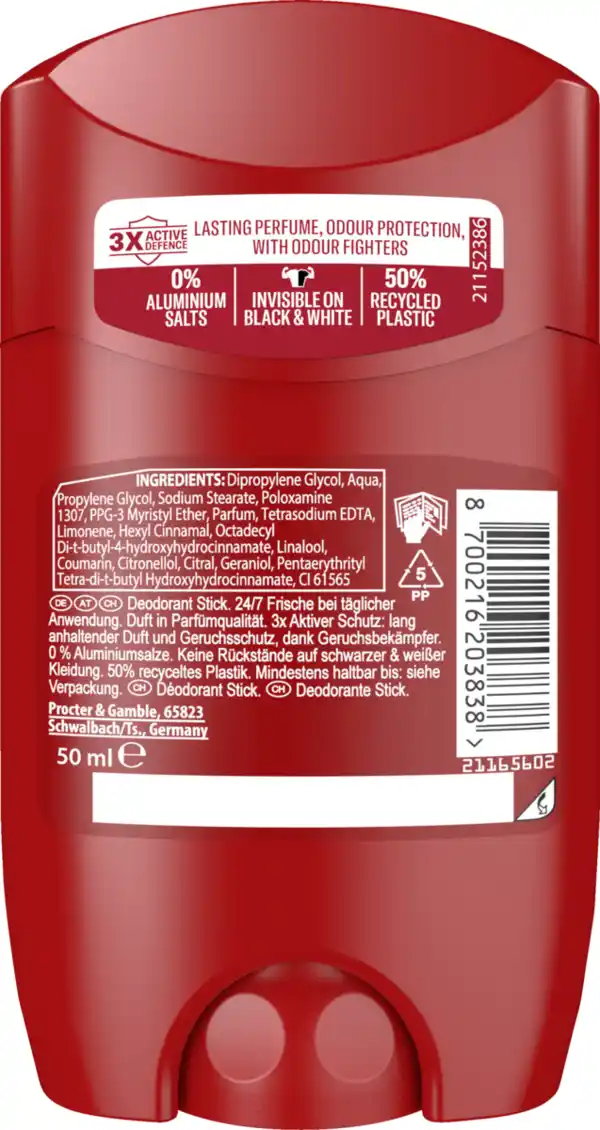 Bild 2 von Old Spice Deodorant Stick Rockstar, 50 ml