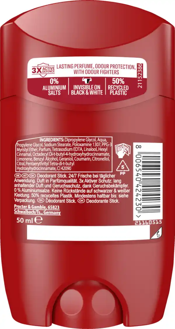 Bild 2 von Old Spice Deodorant Stick Nightpanther, 50 ml