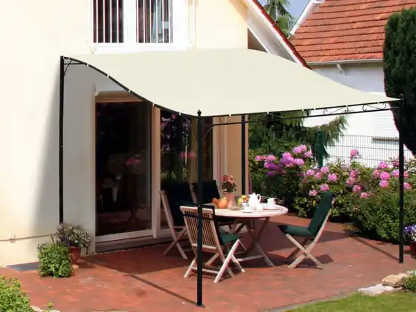 Bild 2 von Outsunny Terrassenüberdachung in geschwungener Form