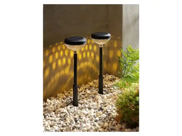 Bild 2 von LIVARNO home LED-Solar-Leuchten, mit 2 Leuchtmodis,  160 g