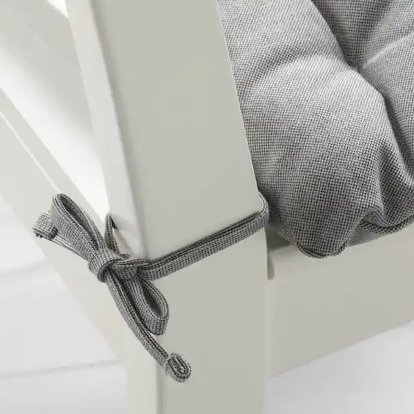 Bild 4 von VIPPÄRT Stuhlkissen, dunkelgrau 38x38x6.5 cm