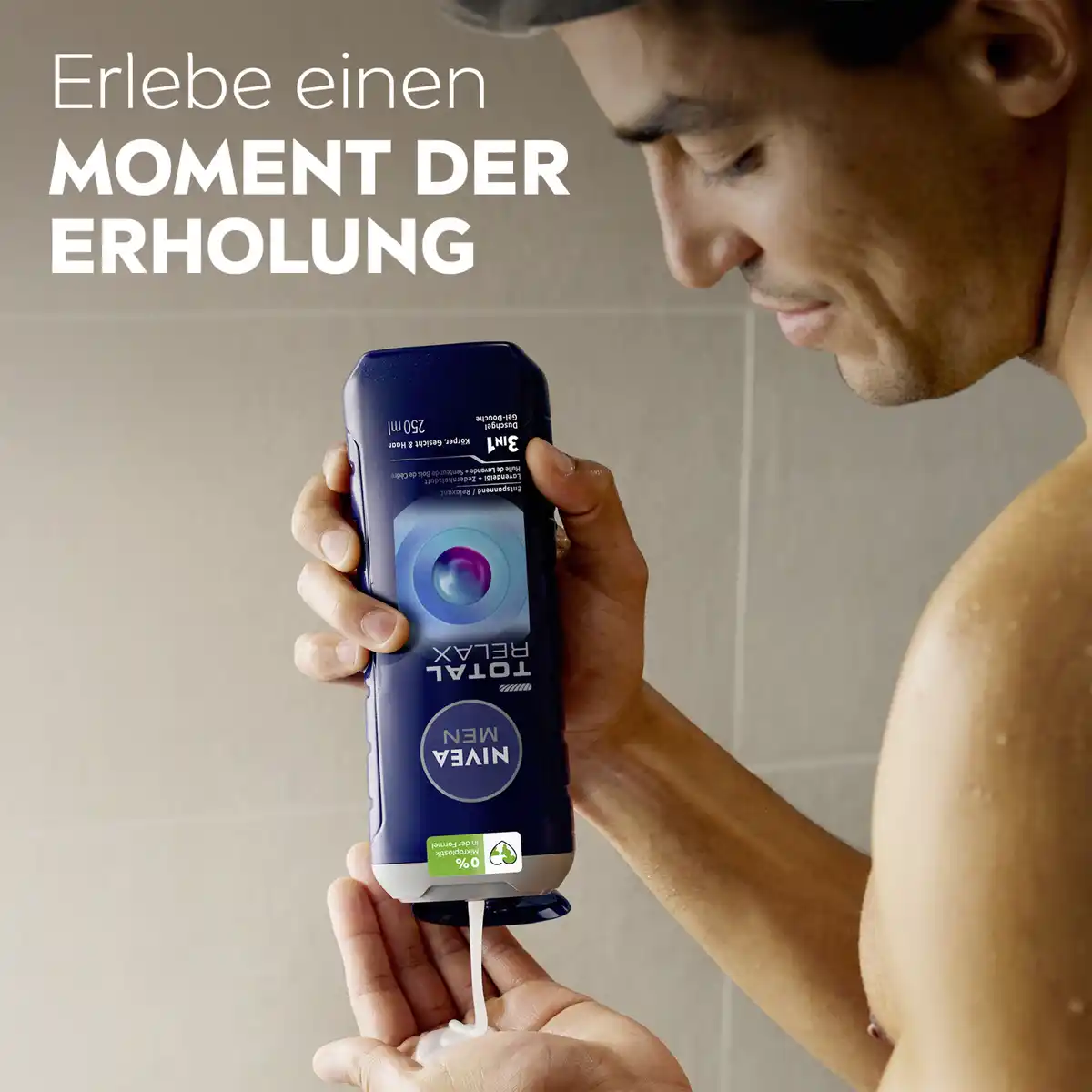 Bild 3 von NIVEA MEN 3in1 Duschgel Total Relax, 250 ml