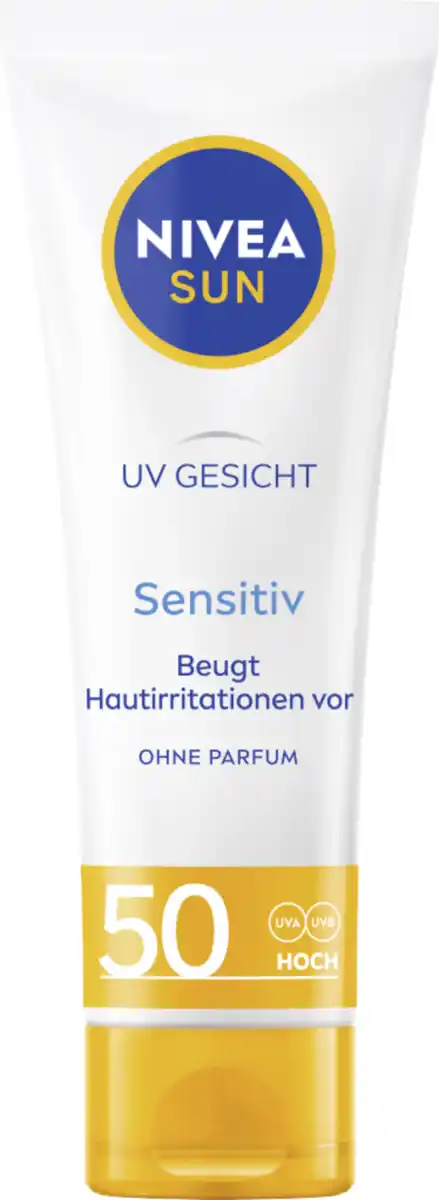 Bild 3 von NIVEA SUN UV Gesicht sensitiv Sonnenschutz LSF 50, 50 ml
