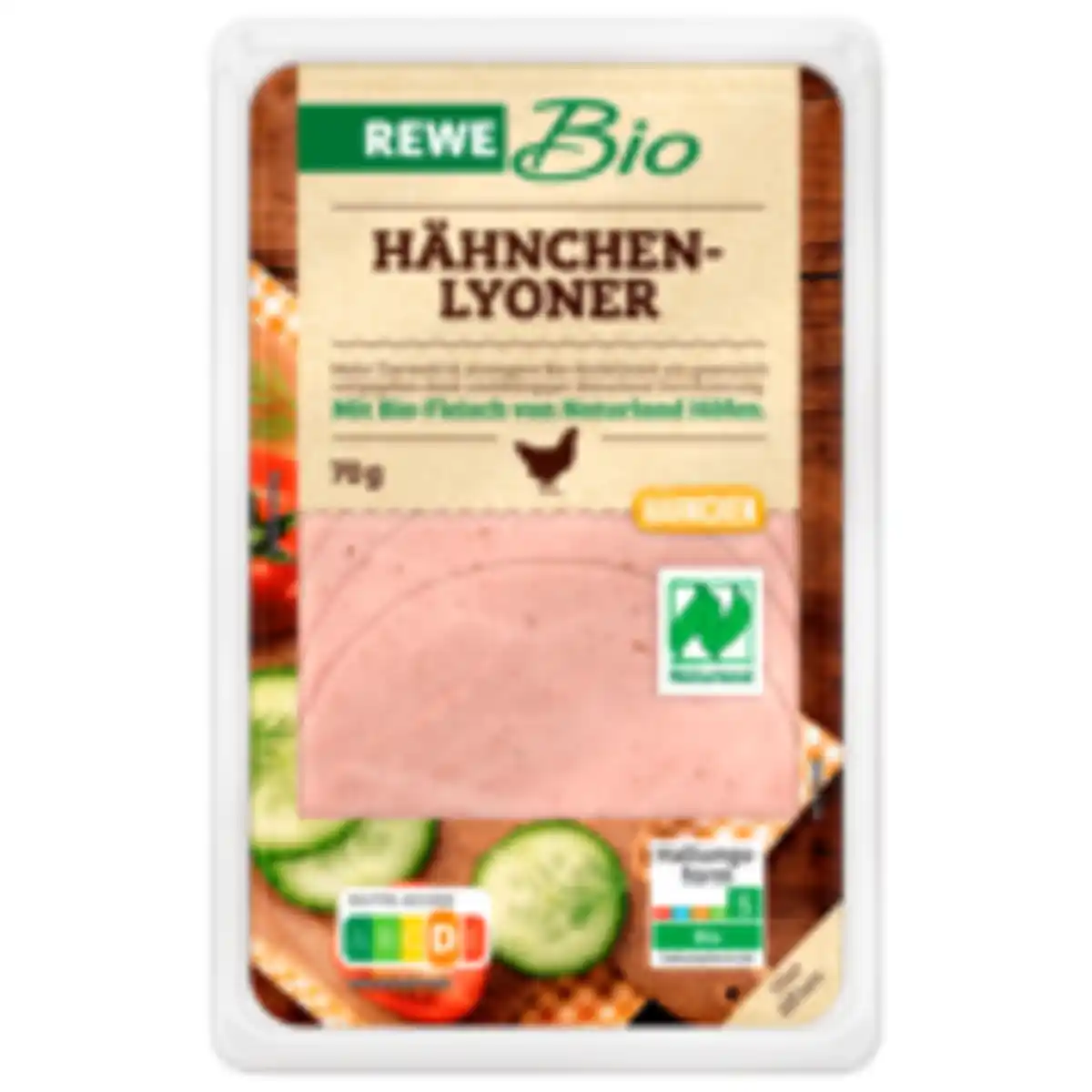 Bild 1 von REWE Bio Hähnchen-Lyoner