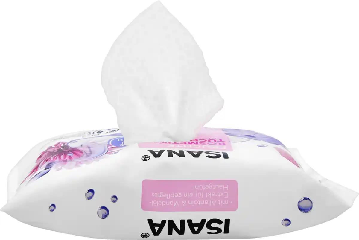 Bild 2 von ISANA feuchte Kosmetiktücher