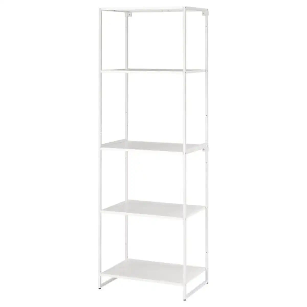 Bild 1 von JOSTEIN Regal, drinnen/draußen/Metall weiß 61x40x180 cm