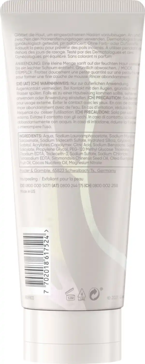 Bild 2 von Gillette Venus Satin Care Hautglättendes Peeling für den Intimbereich, 177 ml