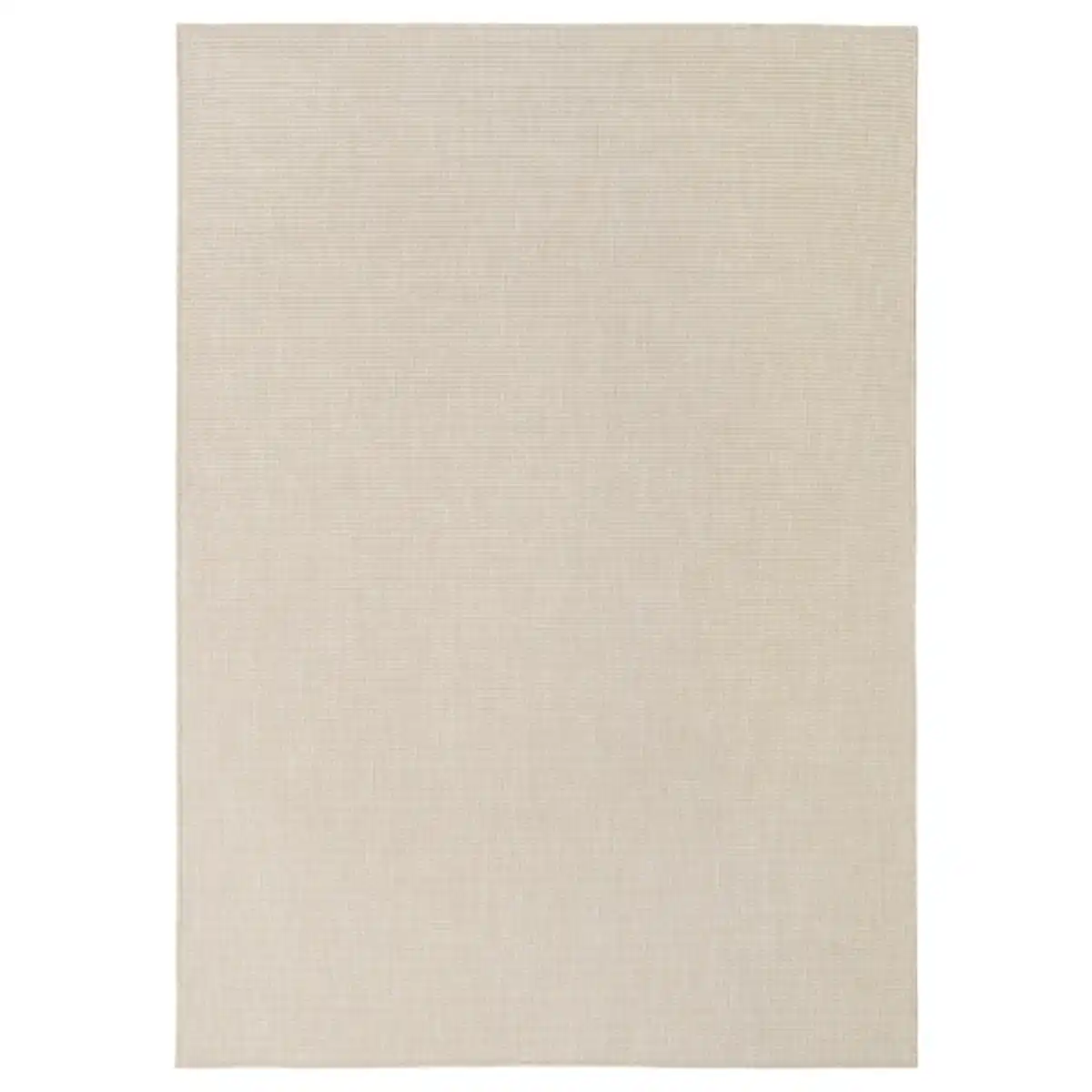 Bild 1 von LUFTFARTYG Teppich flach gewebt, drinnen/drau, beige/Streifen 160x230 cm