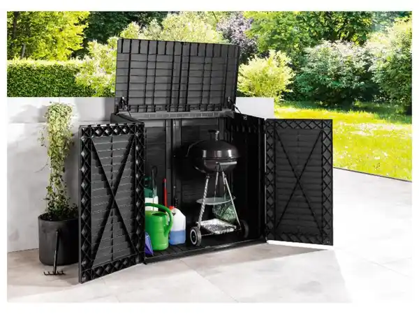 Bild 2 von LIVARNO home Garten-Maxibox, B 117 x T 74 x H 110 cm, anthrazit