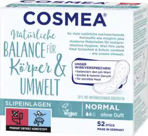 Cosmea Balance Plus Slipeinlagen Normal