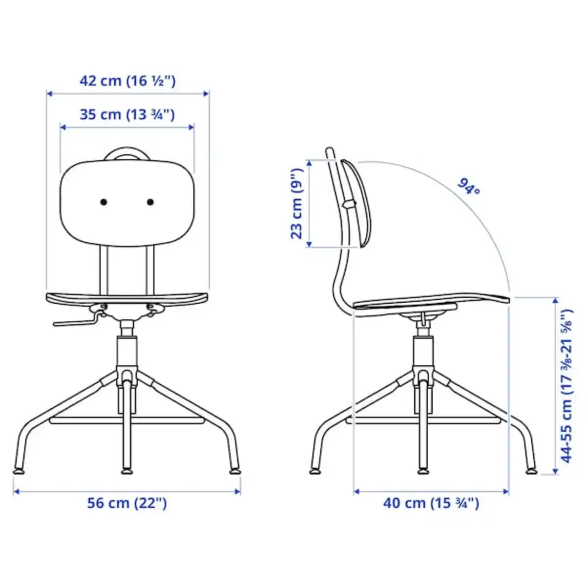 Bild 2 von KULLABERG Drehstuhl