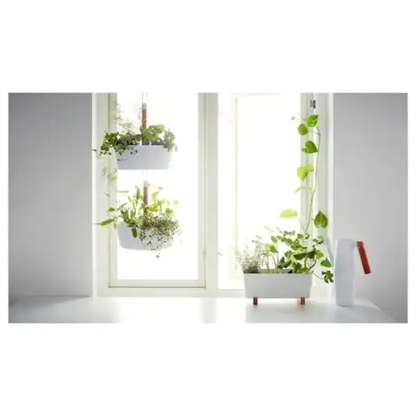 Bild 2 von BITTERGURKA Übertopf, weiß 32x15 cm