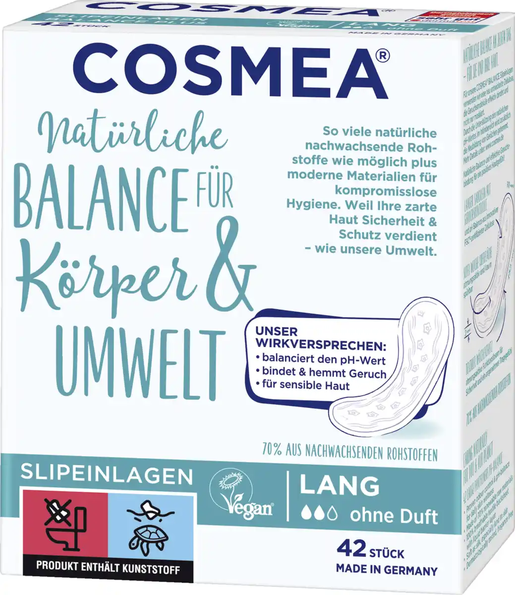 Bild 1 von Cosmea Balance Plus Slipeinlagen Lang