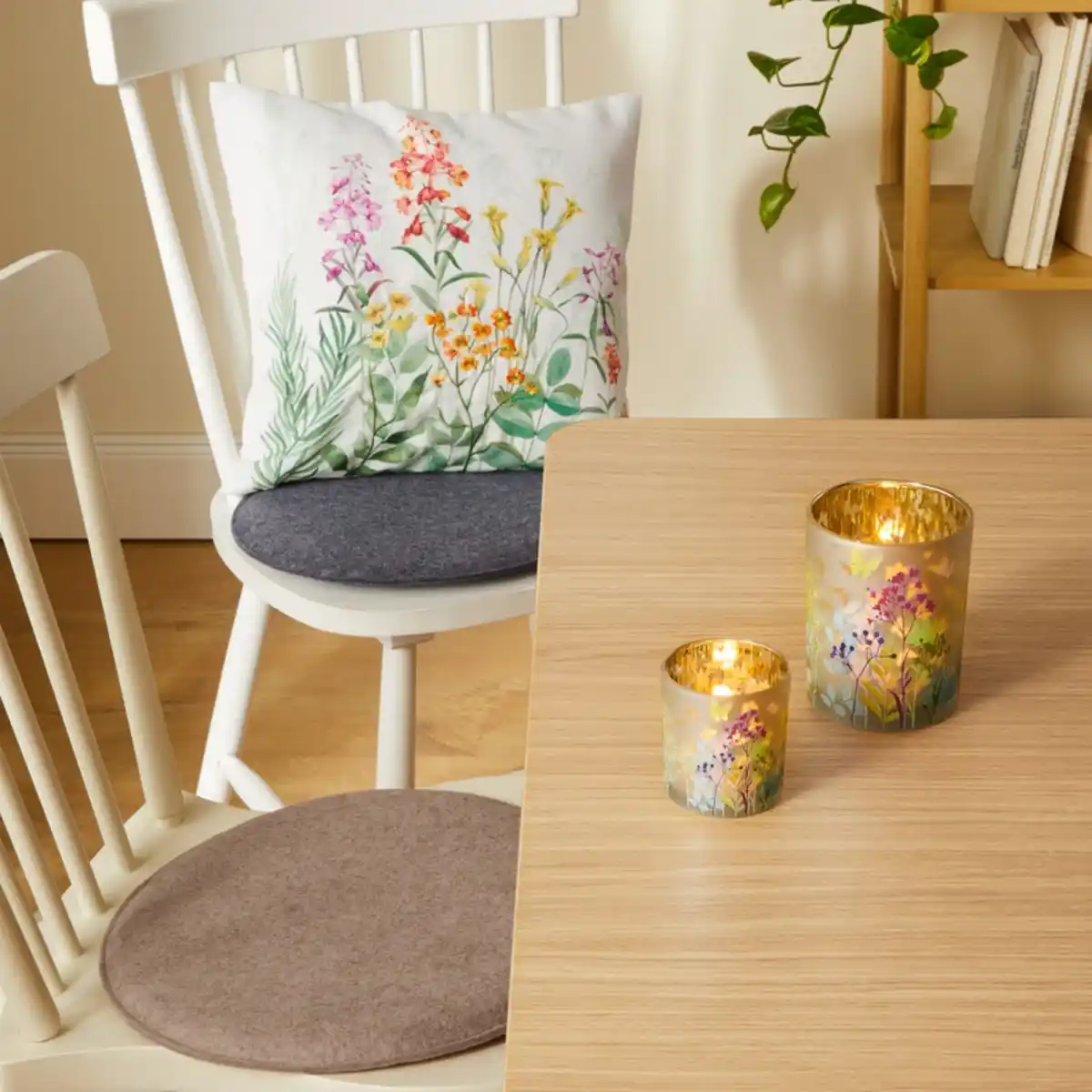 Bild 2 von Stuhlkissen mit Filz, Ø ca. 34cm