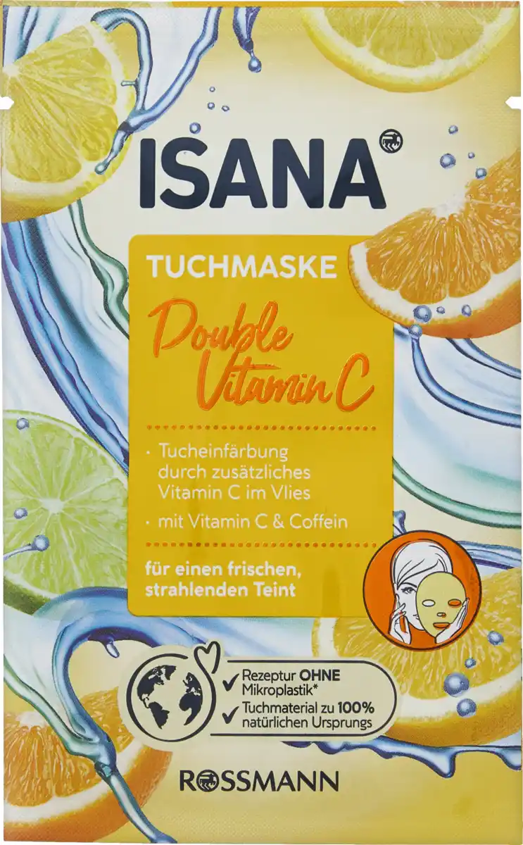 Bild 1 von ISANA Tuchmaske Double Vitamin C