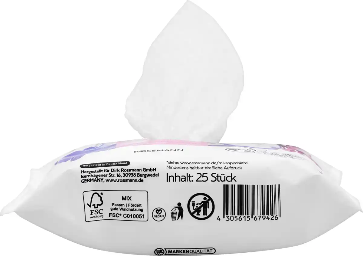 Bild 3 von ISANA feuchte Kosmetiktücher