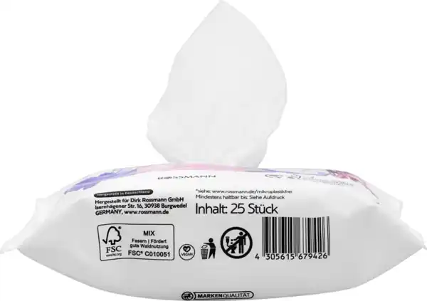 Bild 3 von ISANA feuchte Kosmetiktücher