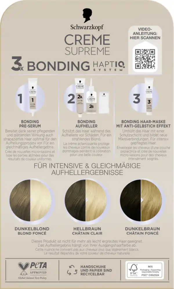 Bild 3 von CREME SUPREME Pflegender Aufheller L1 Extrem Aufheller Plus