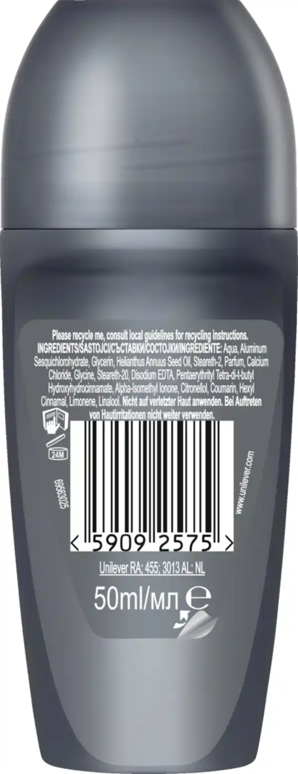 Bild 2 von Dove Men+Care Clean Comfort Roll-on Anti-Transpirant, 50 ml