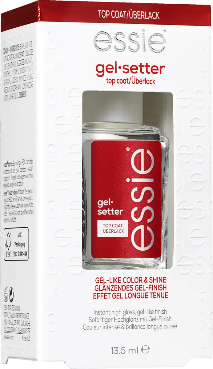 Bild 1 von essie Überlack top coat gel setter, 13,5 ml