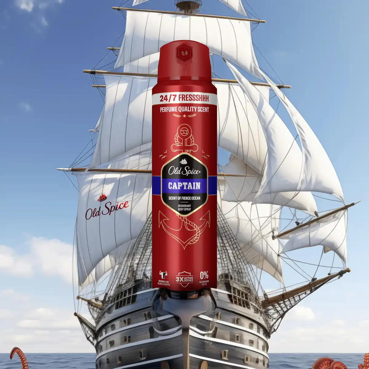 Bild 3 von Old Spice Deospray Captain, 150 ml