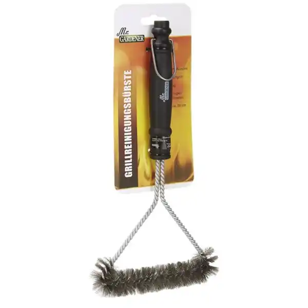 Bild 3 von Mr. GARDENER Grillbürste, Edelstahl/Kunststoff, Breite: 17 cm