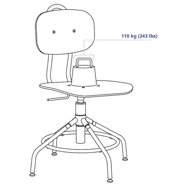 Bild 3 von KULLABERG Drehstuhl