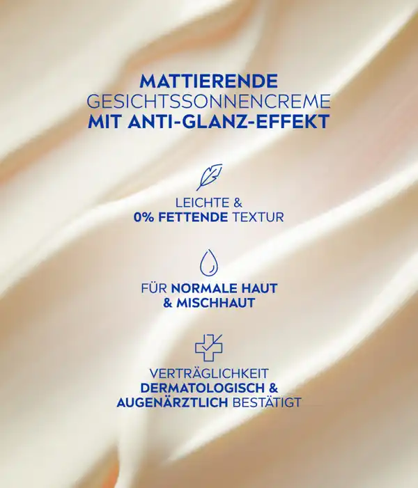 Bild 4 von NIVEA SUN UV Gesicht mattierender Sonnenschutz LSF 50, 50 ml