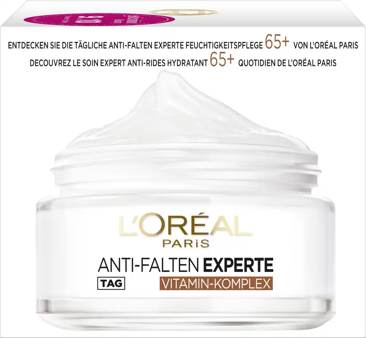 Bild 2 von L’Oréal Paris Gesichtscreme Anti-Falten Experte 65+ Tagespflege, 50 ml