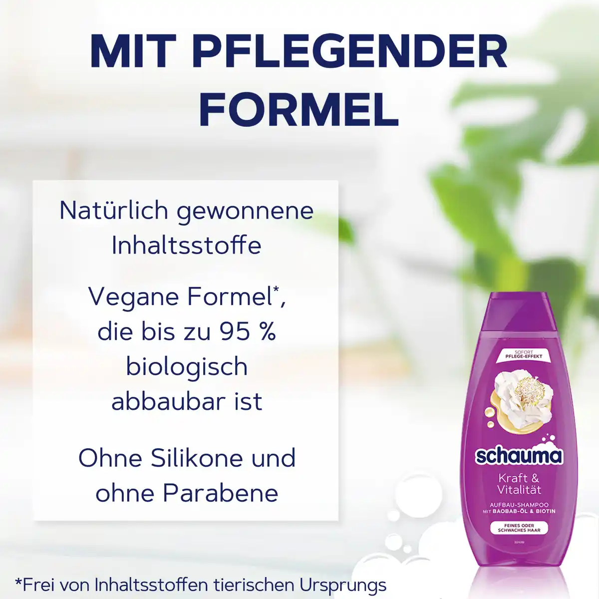 Bild 3 von Schauma Shampoo Kraft & Vitalität, 400 ml