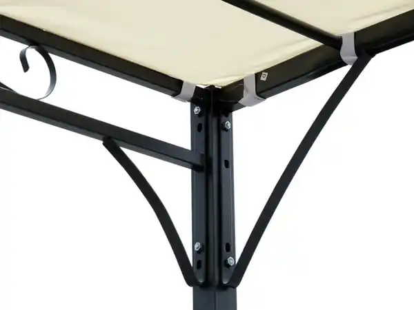 Bild 4 von Outsunny Terrassenüberdachung in geschwungener Form