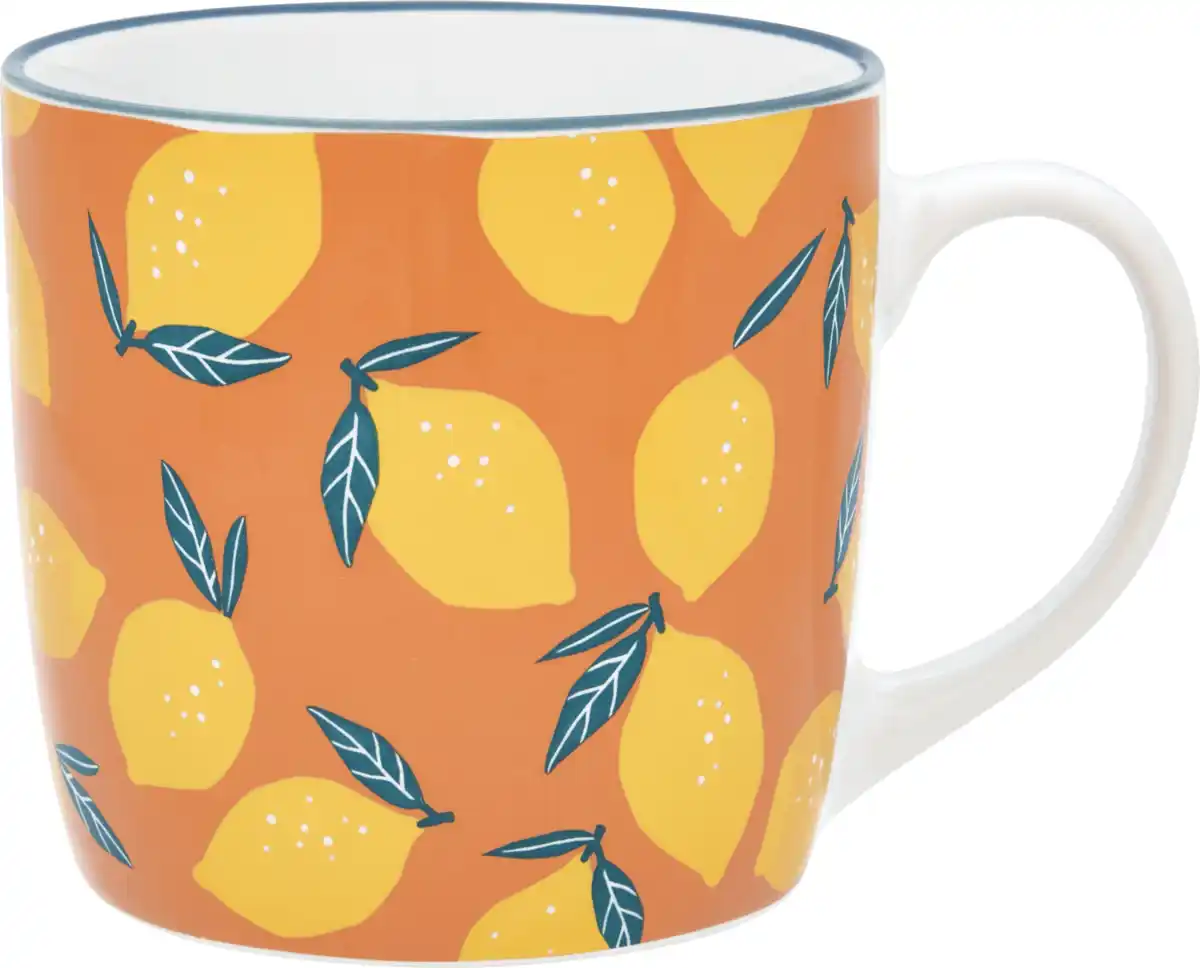 Bild 1 von IDEENWELT Tasse grafisch/ Zitrone 350 ml