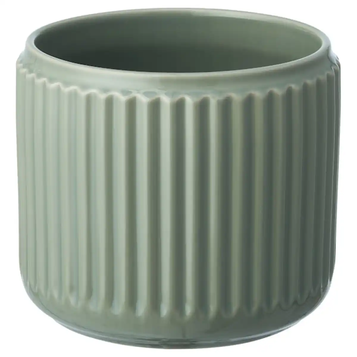 Bild 1 von STILREN Übertopf, dunkeltürkis 12 cm