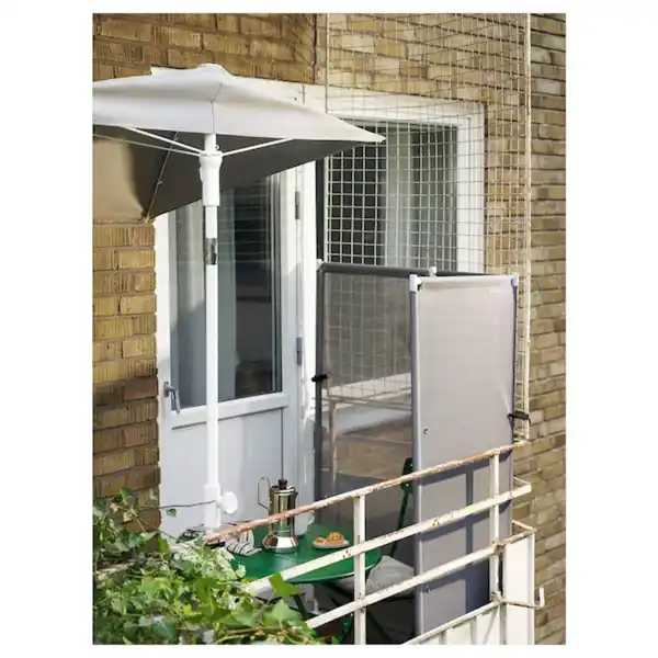 Bild 2 von LILLEÖ Sonnenschirm, grau 150x100 cm