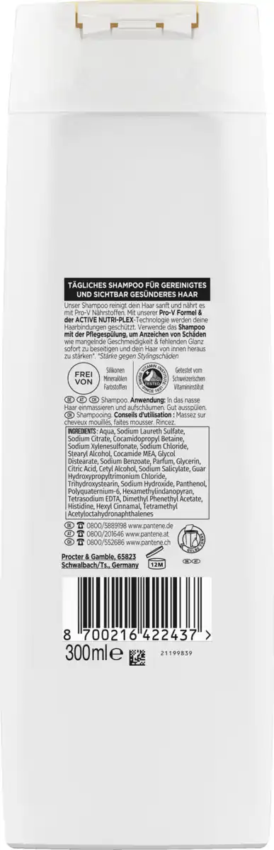 Bild 2 von Pantene Pro-V Haarshampoo Repair Care, 300 ml