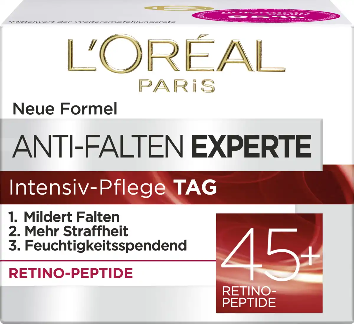 Bild 1 von L’Oréal Paris Gesichtscreme Anti-Falten Experte 45+ Tagespflege, 50 ml